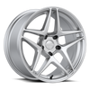 Kansei K15H Astro 18x8.5in / 5X112 BP / 35mm Offset / 66.56mm Bore - Hyper Silver