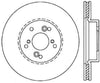 Stoptech 126.40046CSL Power Slot 99-08 Acura TL (STD Caliber) / 01-03 CL / 04-10 TSX Front Left Slotted Rotor
