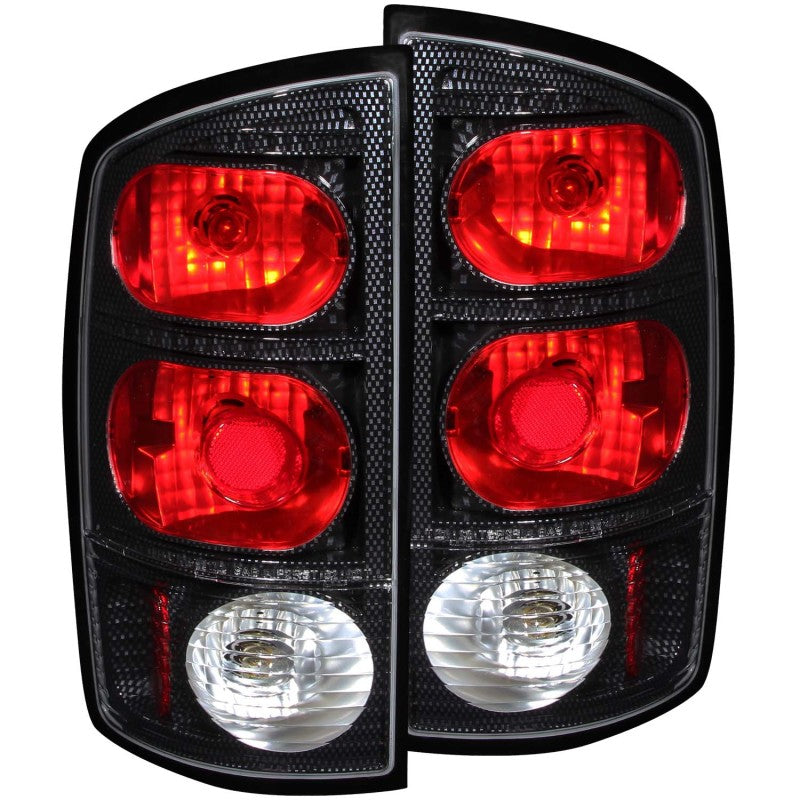 ANZO 211044 2005 fits Dodge 02-20 Ram 1500 Taillights Carbon