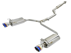 AFE 49-36605-L  2.5-1.75in 304 SS Cat-Back Exhaust System 13-17 fits Honda Acco