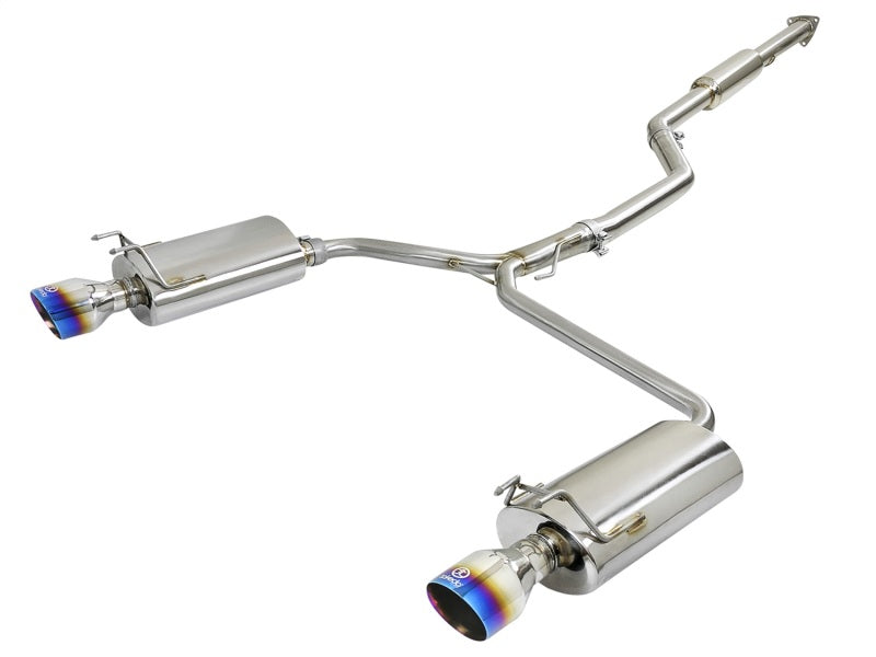 AFE 49-36605-L  2.5-1.75in 304 SS Cat-Back Exhaust System 13-17 fits Honda Acco