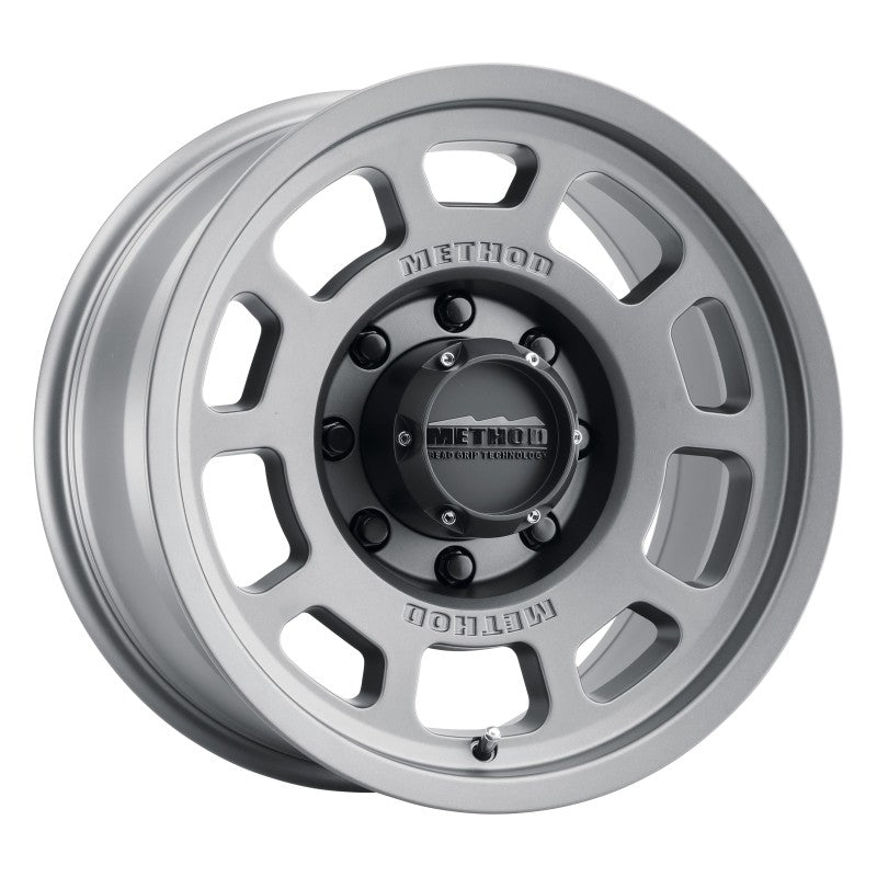 Method MR70578588800 MR705 17x8.5 0mm Offset 8x180 130.81mm CB Titanium Wheel