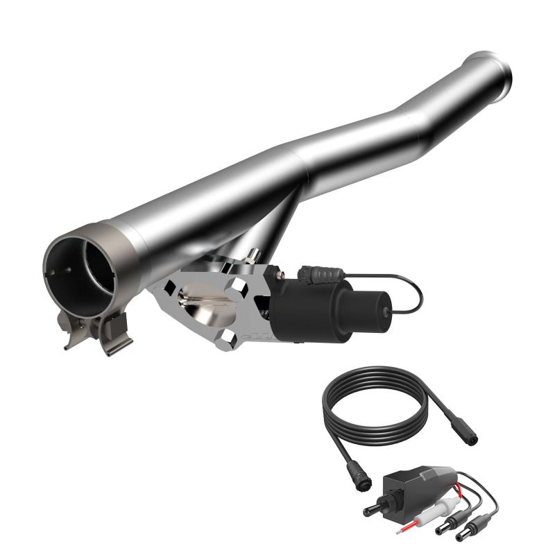 QTP 525018 2018-2024 fits Jeep Wrangler JL 3.6L QTP Aggressor Cutout Pipe