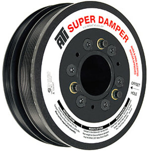 ATI ATI917277 Damper-6.78in-Alum-6 Grv-10 Percent UD-LS1/LS2 Body-No A/C-3 Ring