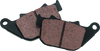 Twin Power 592360 04-13 XL Organic Brake Pads Replaces 42836-04 42029-07 Rear