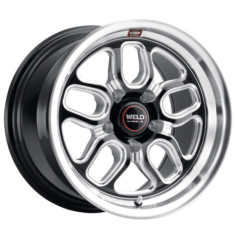 Weld  S152B0063P50 S152 15X10 Laguna Drag 5X120.7 ET50 BS7.5 Gloss Black MIL Dia