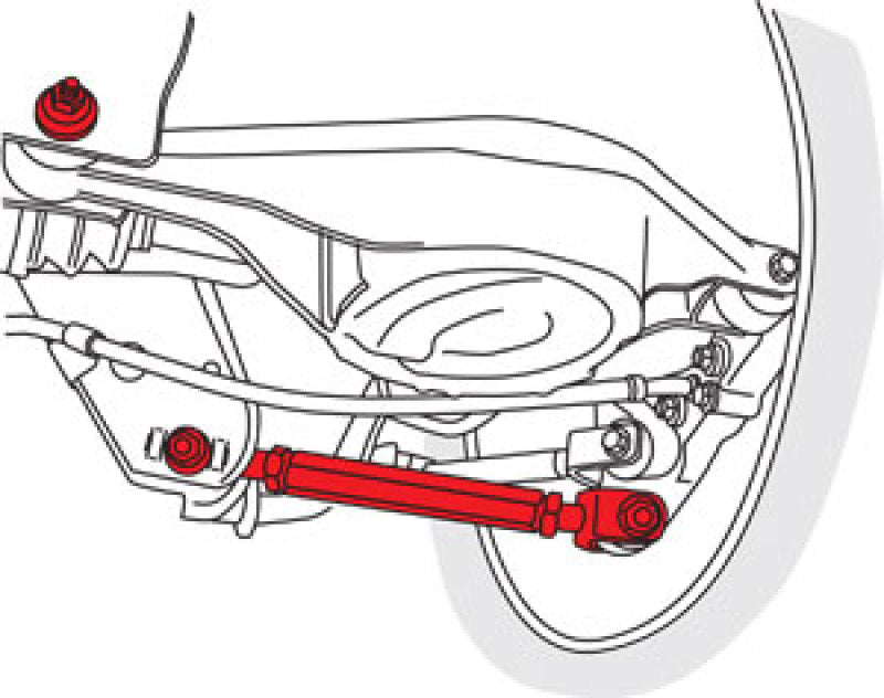 SPC Performance 72052 Nissan 350Z/03-07 fits Infiniti 03-08 G35 Rear Adjstbl Camber Arms w/Toe Cams&Lock Plates