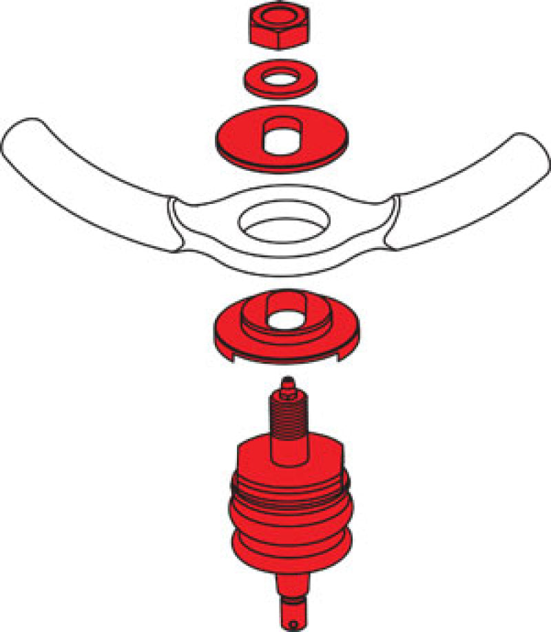 SPC Performance 23420 fits Jeep 05-10 Grand Cherokee Adjustable Ball Joint (1.25deg.)