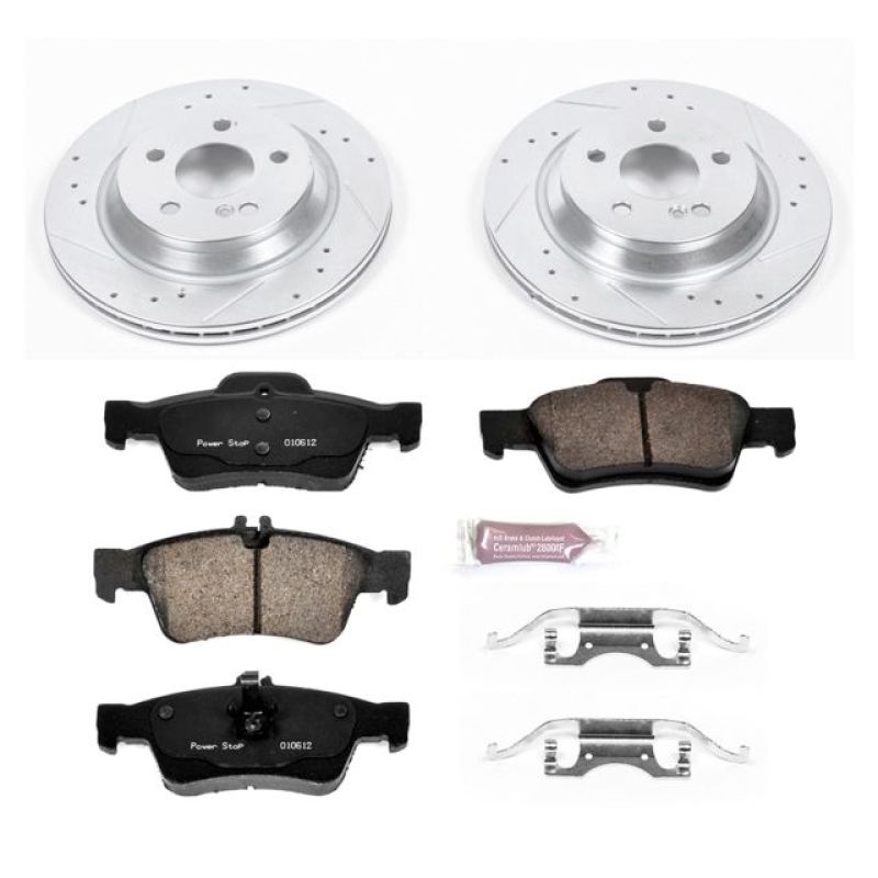 PowerStop K6567 fits Mercedes-Benz 03-06 S430 Rear Z23 Evolution Sport Brake Kit