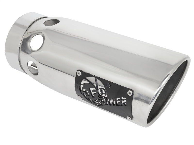 AFE 49T40501-P121 Intercooled Tip Stainless Steel - Polished 4in In x 5in Out x