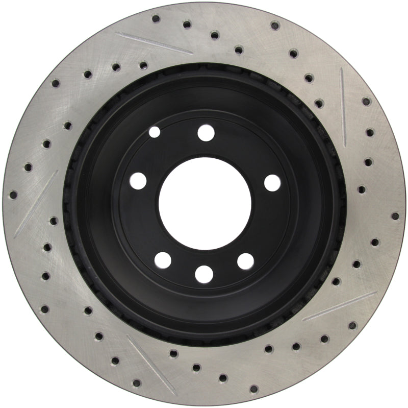 Stoptech 127.33078R Slotted & Drilled Sport Brake Rotor