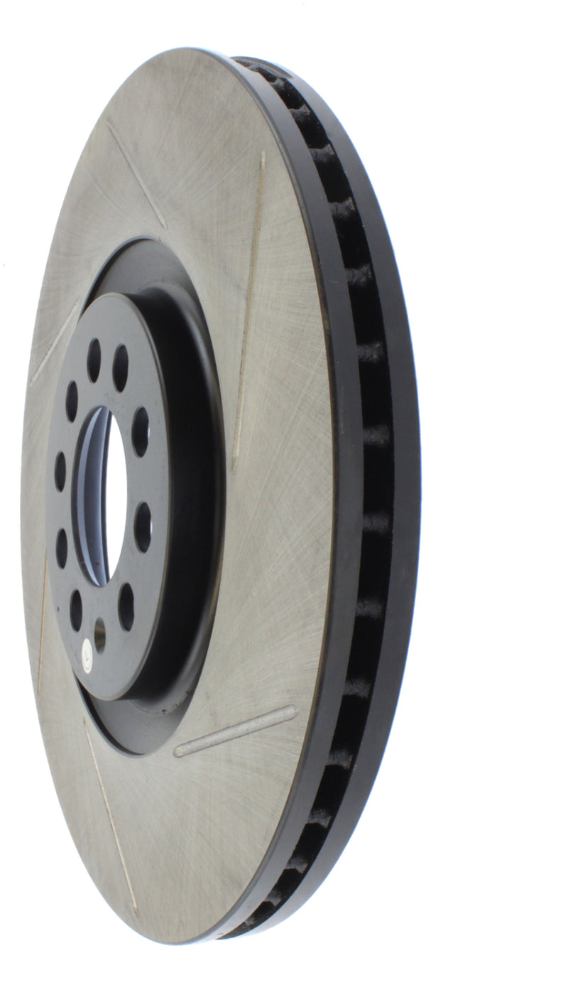 Stoptech 126.33062SL Power Slot 3/99-06 fits Audi TT/00-06 TT Quattro / 03-05 VW Golf GTi Left Front Slotted Rotor