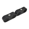 Russell 654323 Hose Separator For -10 Braided Hose - Black Anodize (2 Pack)