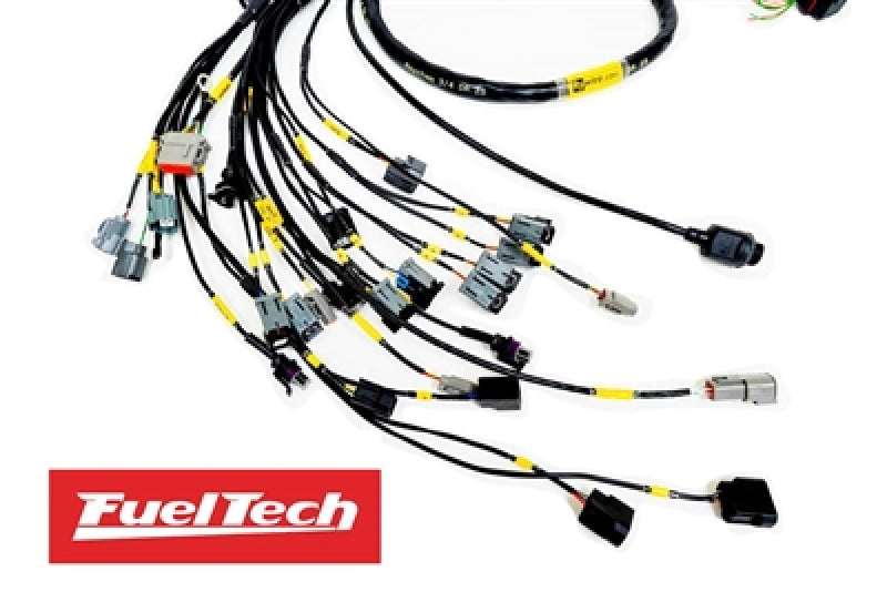 Rywire RY-K2-FUELTECH-550 fits Honda K-Series (w/FuelTech 550 ECU) Eng Harness w/OBD2 Alt/EV14 Inj/AEM IAT/MAP (Adapter Req)