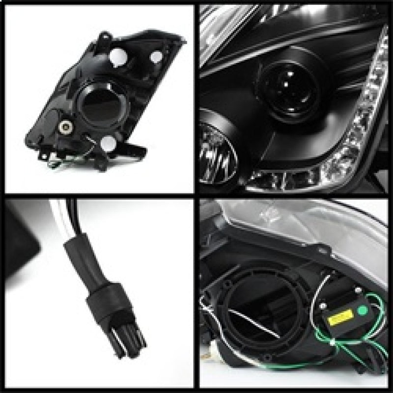 Spyder 5064738 fits Nissan 03-05 350Z Projector Headlights Halogen Model Only -