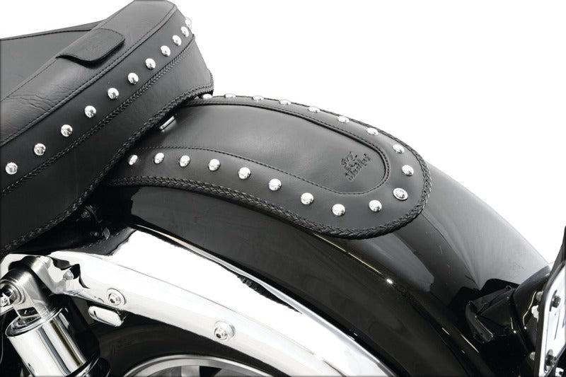 Mustang 78101 fits Kawasaki VN1600 Vulcan Fender Bib w/Studs - Black