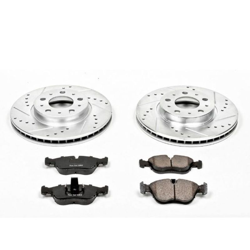 PowerStop K572 fits Volvo 94-97 850 Front Z23 Evolution Sport Brake Kit