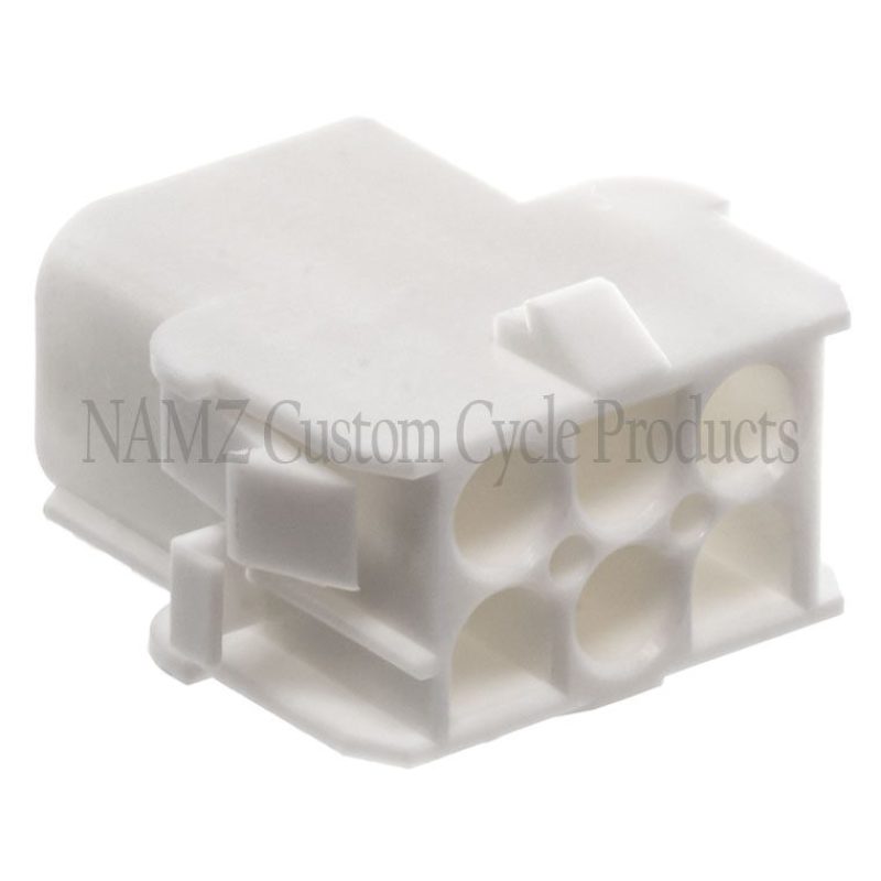 NAMZ NA-350781-1 AMP Mate-N-Lock 6-Position Male Wire Cap Connector w/Wire Seal