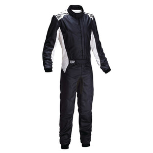 OMP ONE-S OVERALL NAVY BLUE/ORANGE SIZE 52 FIA 8856-2018 + SFI