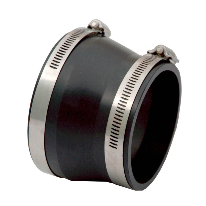 Spectre 9741 Coupler/Reducer 4in. to 3.5in. (PVC) - Black