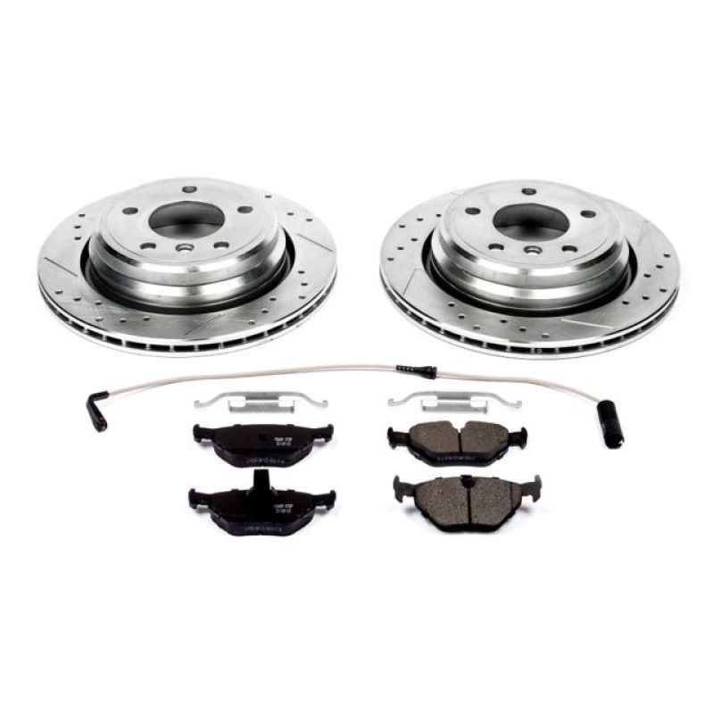 PowerStop K3125 fits BMW 01-03 525i Rear Z23 Evolution Sport Brake Kit