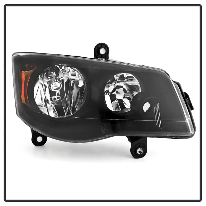 xTune 9042492 11-17 fits Dodge Grand Caravan OEM Style Headlights - Black (HD-J