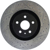 Stoptech 127.62128L Drilled & Slotted Left Sport Brake Rotor for 2009 fits Cadillac CTS-V