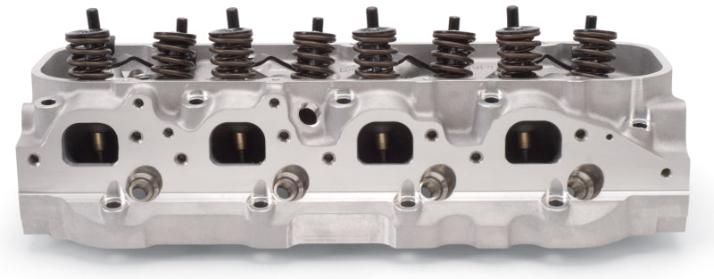 Edelbrock 50459 Cyl Head E-Street BB fits Chevy Oval Port Complete Single