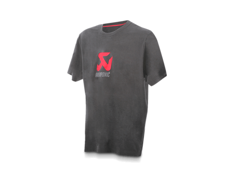 Akrapovic 801219 Mens Logo Grey T-Shirt - S