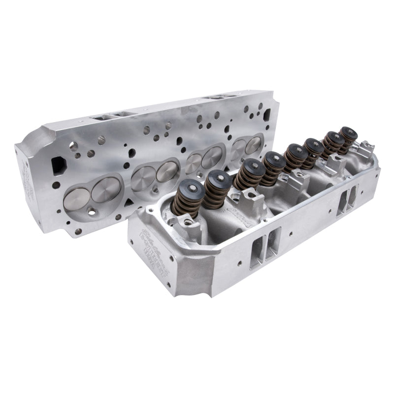 Edelbrock 5090 Cylinder Head E-Street Big Block fits Chrysler 75cc Chamber Complete Pair