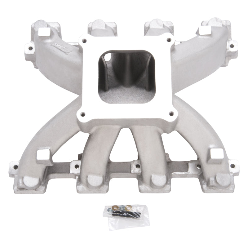 Edelbrock 2826 Manifold Super Victor fits GM LS3 V8 Carbureted 4150 Series Flange
