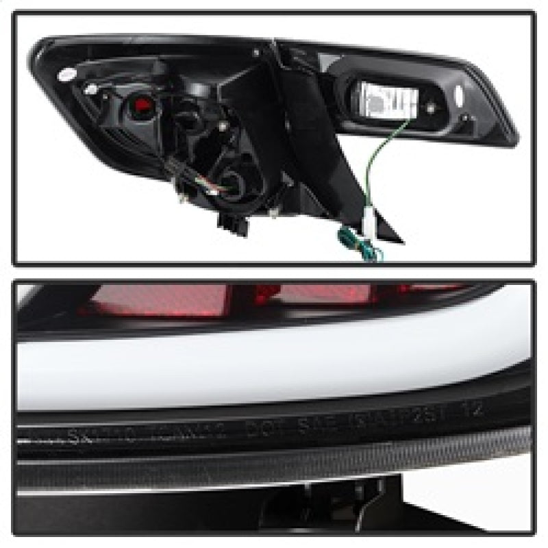 Spyder 5079411 fits Toyota 12-14 Camry Light Bar LED Tail Lights Black ALT-YD-T