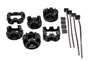 Energy Suspension 5.1107G 95-99 fits Chrysler Neon Black Motor & Transmission Mount Inserts