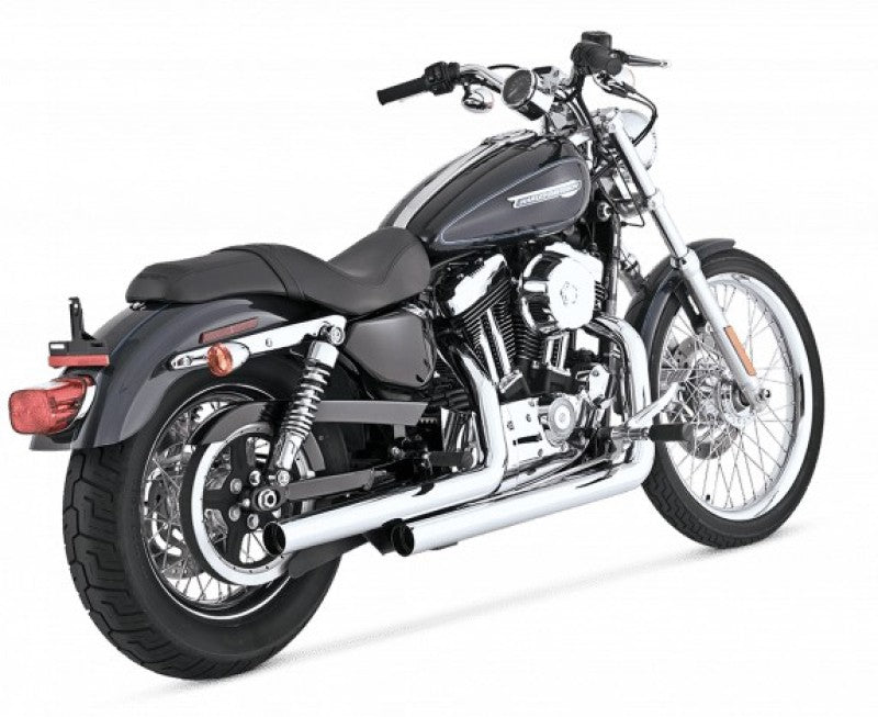 Vance 17821 & Hines HD Sportster 04-13 Str.Shots (1Pc Full System Exhaust