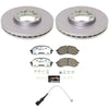 Power Stop 22-24 Ford E-Transit Front Z36 Coated Truck & Tow Brake Kit