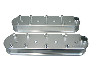 Moroso 68493 fits GM LS Valve Cover - 2.5in - w/Coil Mounts - COPO Breathers on