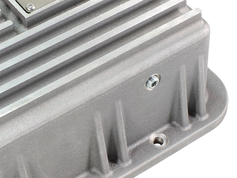 AFE 46-70220 Transmission Pan (Raw); fits Ford Trucks 93-08 AODE/4R70W