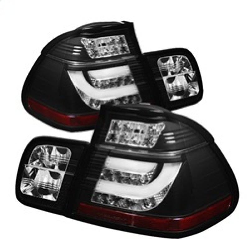 Spyder 5015938 fits BMW 02-05 E46 3-Series 4Dr Light Bar Style LED Tail Lights