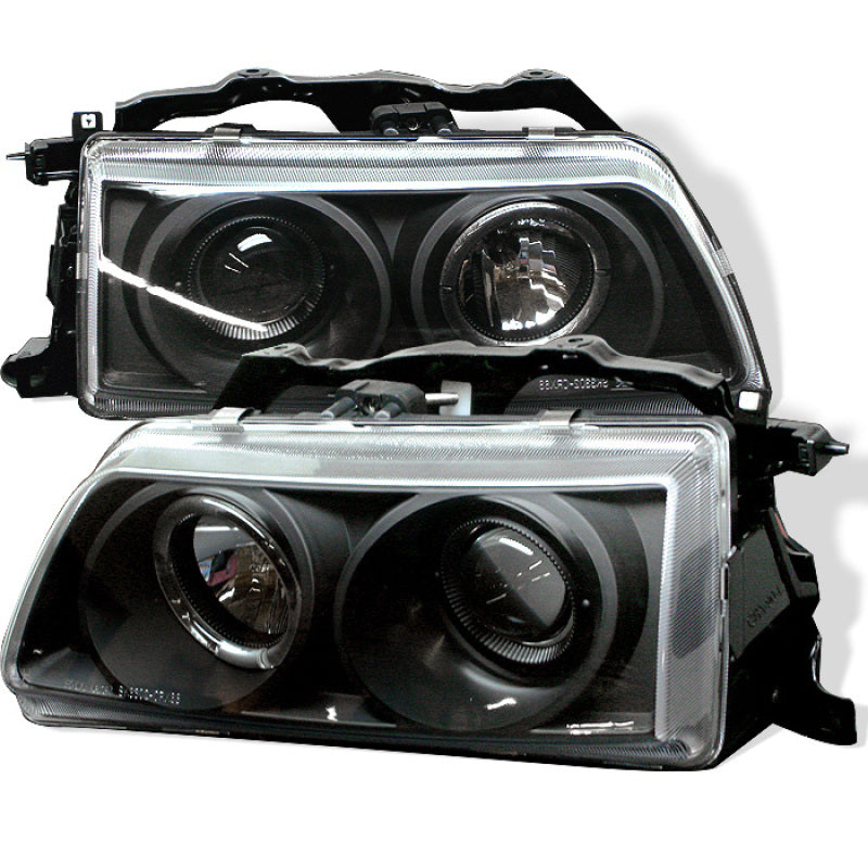 Spyder 5010827 fits Honda 90-91 Civic /CRX 90-91 Projector Headlights LED Halo