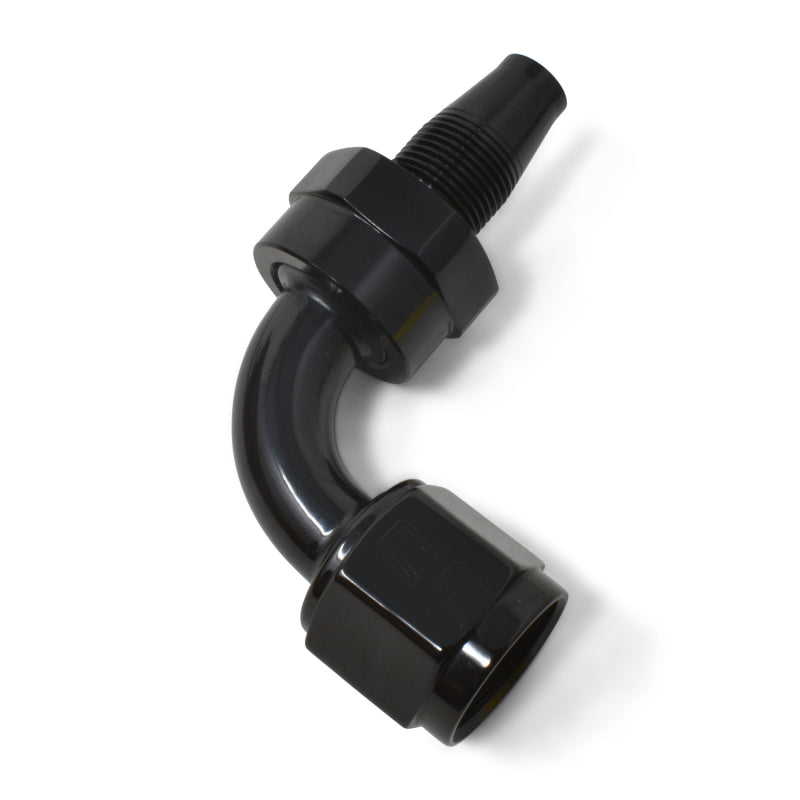 Russell 615173 Performance -8 AN 90 Degree Hose End Without Socket - Black