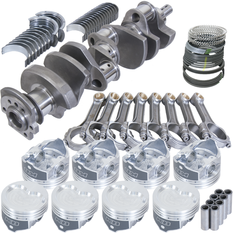 Eagle 13108000 fits Chevy 400 3.750in Crank 5.700in I-Beam Rods -30cc 4.125in Pistons Rotating Assembly