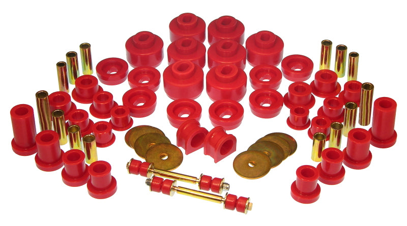 Prothane 53509 fits Chevy 07-14 Silverado 1500 2wd Total Kit - Red