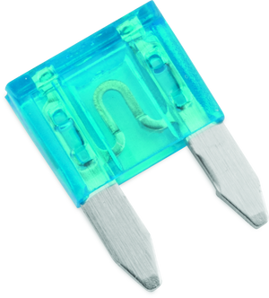 BikeMaster 152445 BikeMaster 5Piece 15A Replacement Mini Blade Fuse
