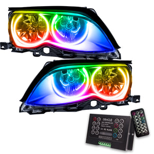 ORACLE Lighting 7104-333 Oracle 02-05 fits BMW 3 Series SMD HL - Blk - ColorSHIFT w/ 2.0 Controller