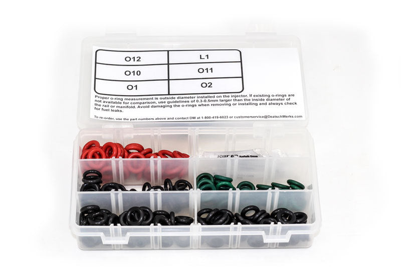 Deatschwerks 2-202 Modern Muscle Injector O-Ring Kit (205 Pieces)