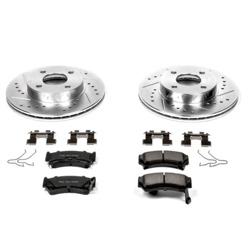 PowerStop K1172 fits Nissan 95-98 200SX Front Z23 Evolution Sport Brake Kit