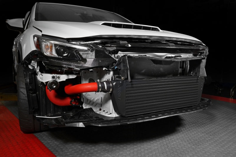 Perrin PSP-ITR-441BK/RD 22-23 fits Subaru WRX Front Mount Intercooler Kit (Red Tubes & Black Core)