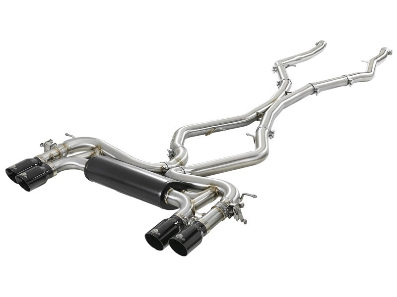 AFE 49-36341-B orce-Xp 3.5in. 304 SS C/B Exhaust System 15-18 fits BMW X5 M (F8