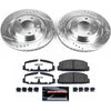 PowerStop K4835-26 93-95 fits Mazda RX-7 Rear Z26 Street Warrior Brake Kit