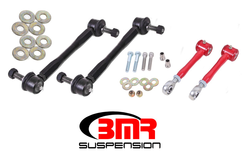 BMR ELK015R 6th Gen Camaro Front and Rear Sway Bar End Link Kit - Red